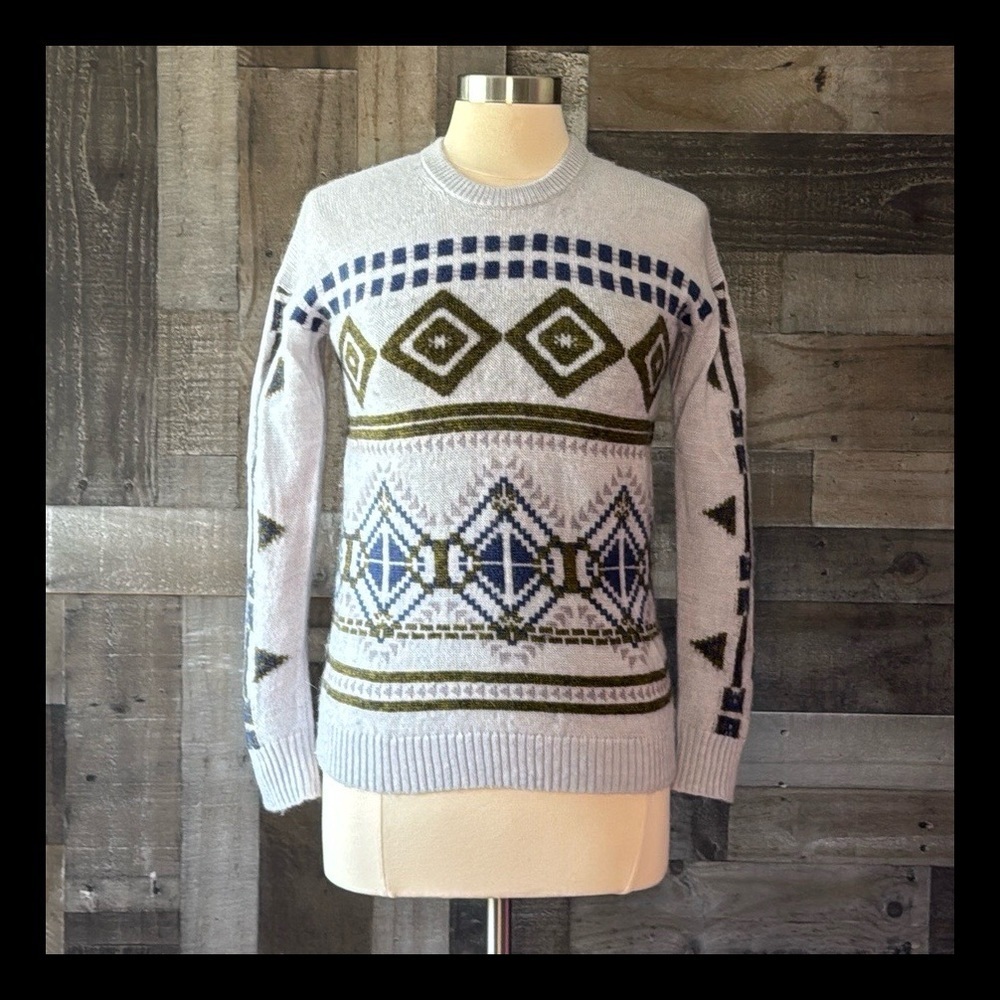J.Crew preppy knit sweater XSmall preppy academia gorpcore granola girl winter